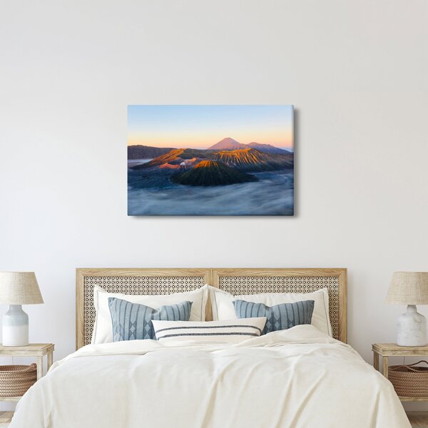 Kép a Bromo-hegyről Indonéziában (90x60 cm)