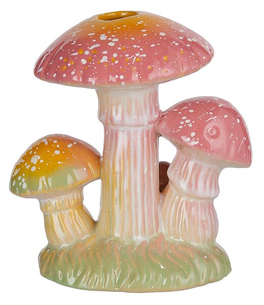 ENCHANTED FOREST váza 15 cm, gombák