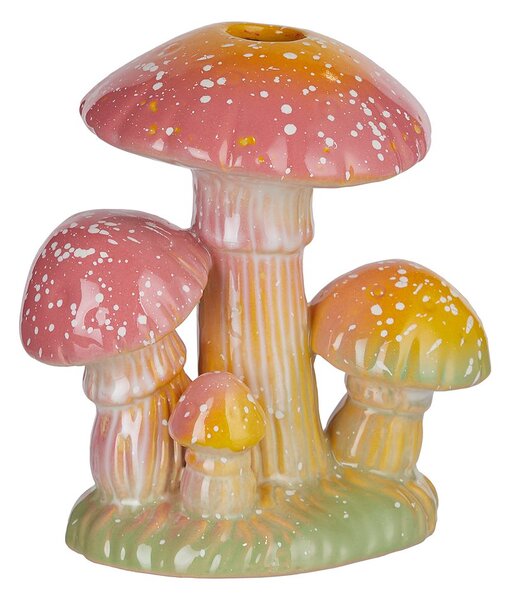 ENCHANTED FOREST váza 15 cm, gombák