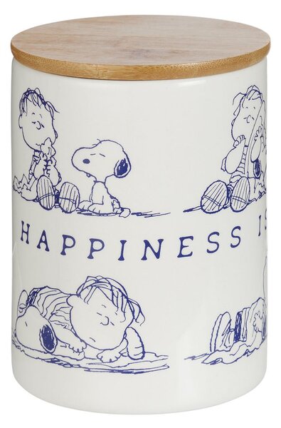 PEANUTS tároló doboz 14 cm, 'Happiness is a good nap'
