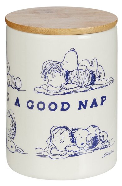 PEANUTS tároló doboz 14 cm, 'Happiness is a good nap'