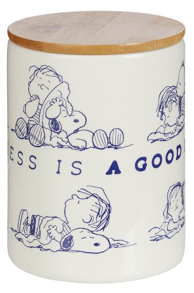 PEANUTS tároló doboz 14 cm, 'Happiness is a good nap'