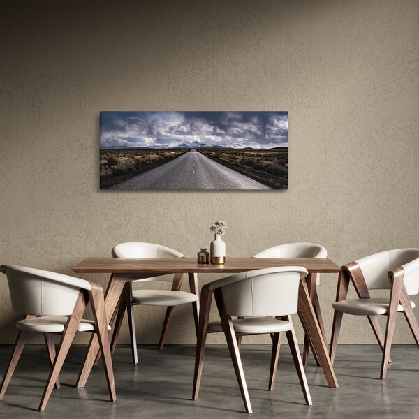 Az út képe a sivatagban (120x50 cm)