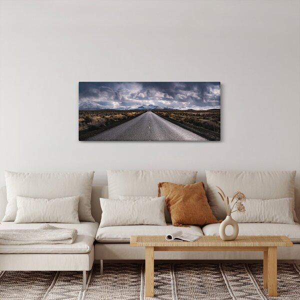Az út képe a sivatagban (120x50 cm)