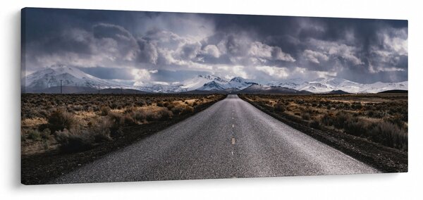 Az út képe a sivatagban (120x50 cm)