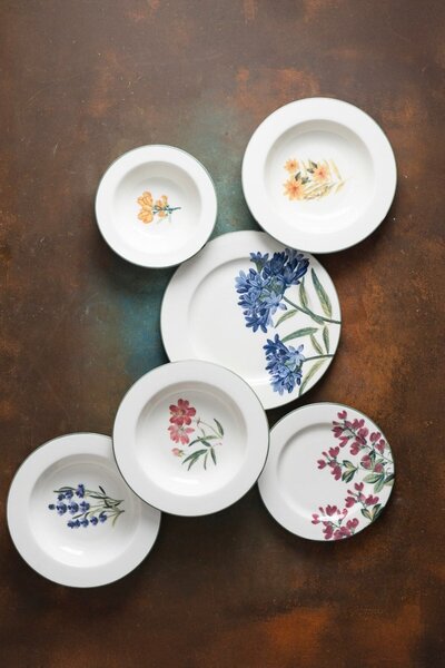 Hermia Étkészlet (24 darab) Többszínű BNS24YKPRS1104