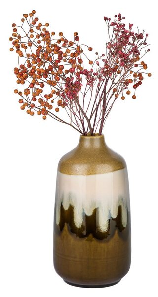 SEVENTIES kerámia váza, 25cm