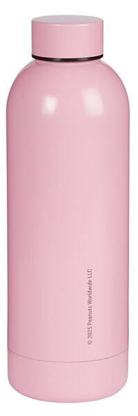 PEANUTS kulacs 500ml, rózsaszín