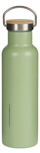 PEANUTS kulacs 650ml, zöld