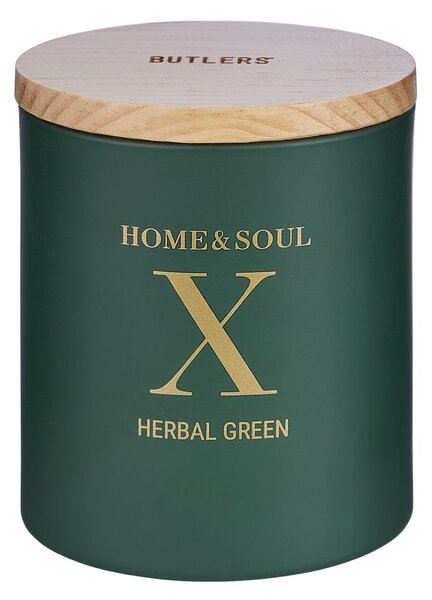 HOME & SOUL szójaviasz illatgyertya, Herbal Green