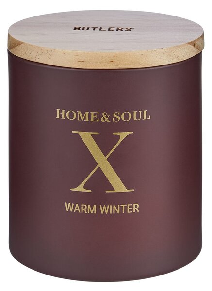 HOME & SOUL szójaviasz illatgyertya, Warm Winter