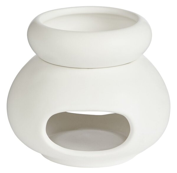 AMBIANCE porcelán aromalámpa, fehér