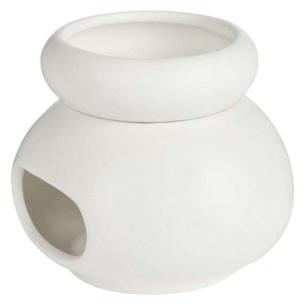 AMBIANCE porcelán aromalámpa, fehér