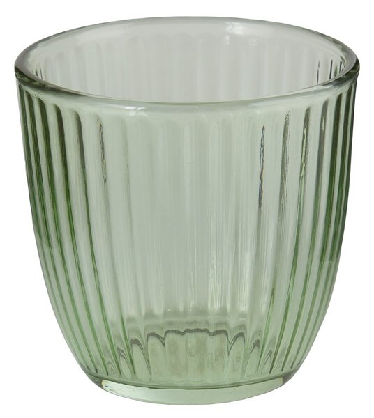 LINEE üveg pohár 290ml, zöld