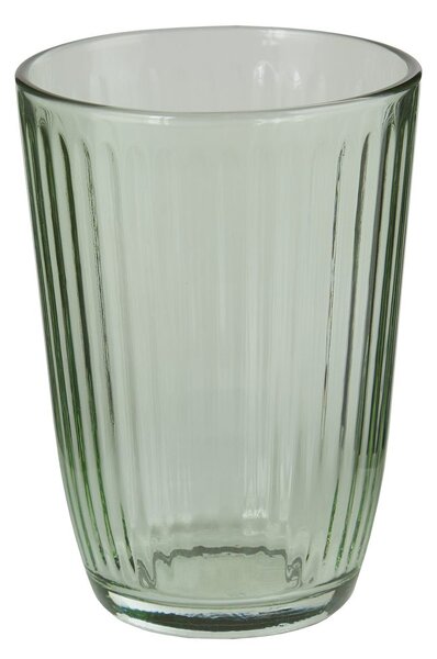 LINEE üveg pohár 390ml, zöld