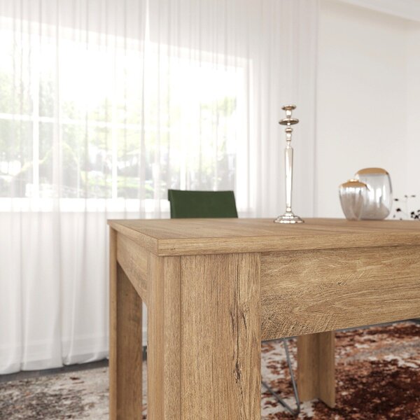 Hanah Home Étkezőasztal Oak Single 90 - Kaukázusi tölgy, Tölgy