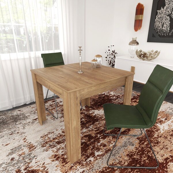 Hanah Home Étkezőasztal Oak Single 90 - Kaukázusi tölgy, Tölgy