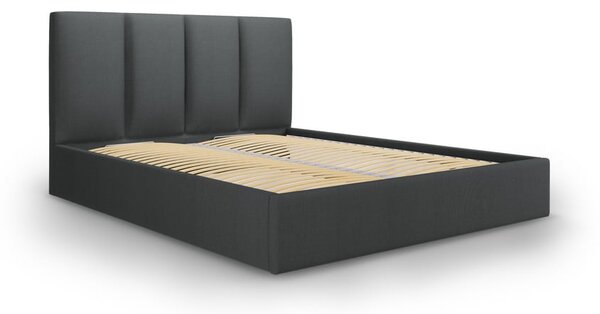 Juniper sötétszürke kétszemélyes ágy, 180 x 200 cm - Mazzini Beds
