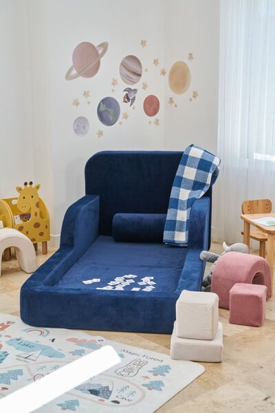 Atelier Del Sofa Funbed Gyermekágy Egyszemélyes - Sötétkék