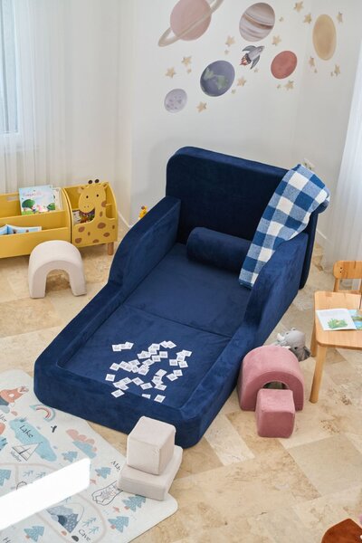 Atelier Del Sofa Funbed Gyermekágy Egyszemélyes - Sötétkék
