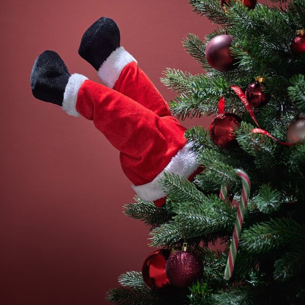 X-MAS mozgó dekoráció, Mikulás láb