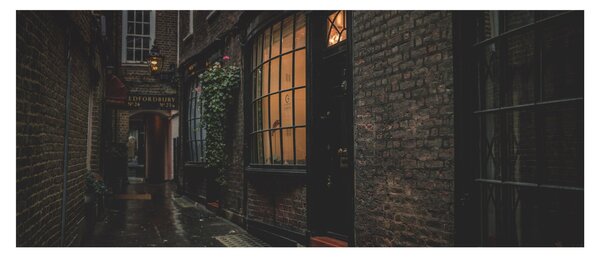 Kép - Londoni utca (120x50 cm)