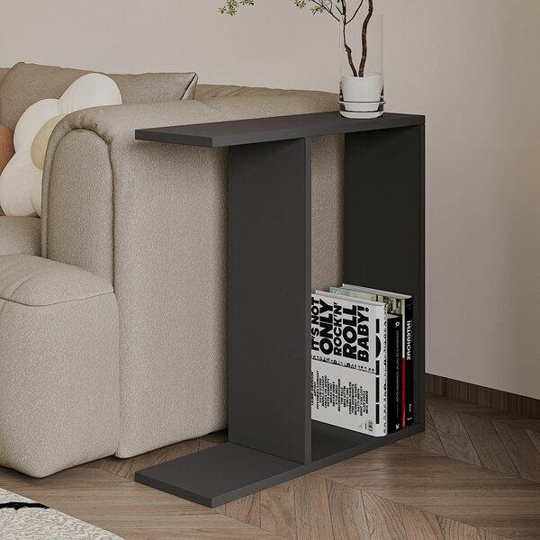 Hanah Home Lerakóasztal Antracit Lótusz - Antracit