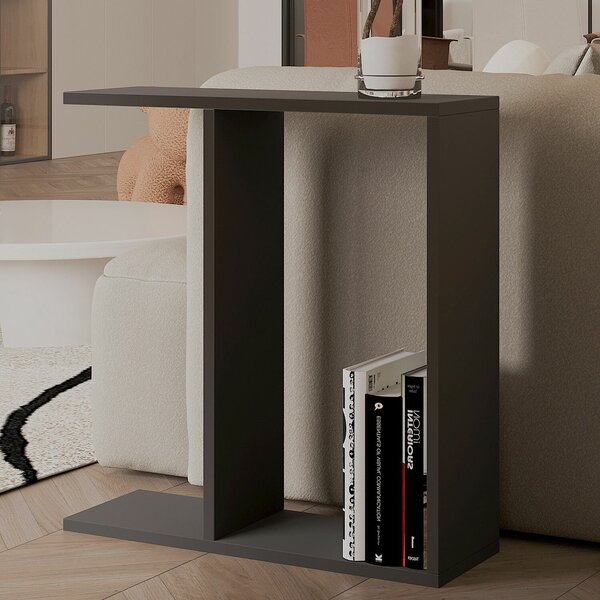 Hanah Home Lerakóasztal Antracit Lótusz - Antracit