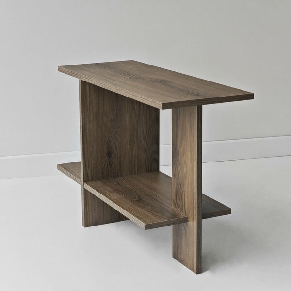Hanah Home Side Table Walnut Essenziale - Walnut