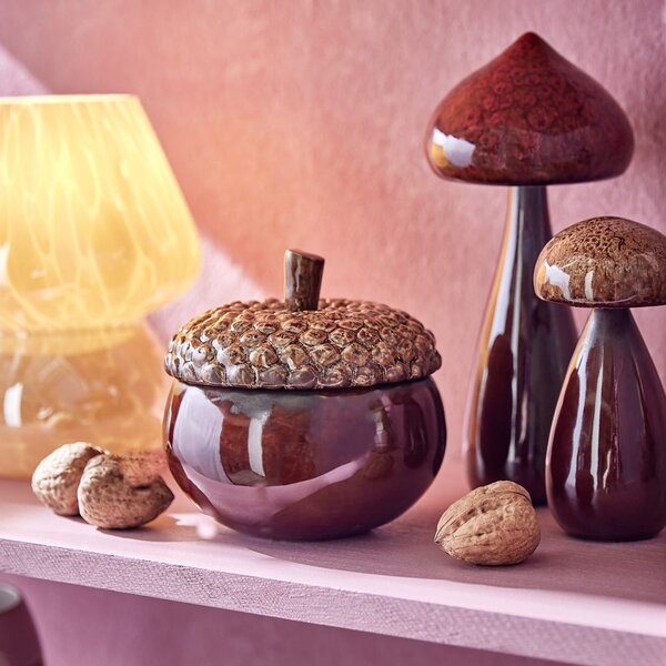 ACORN kerámia tároló 12 cm, makk
