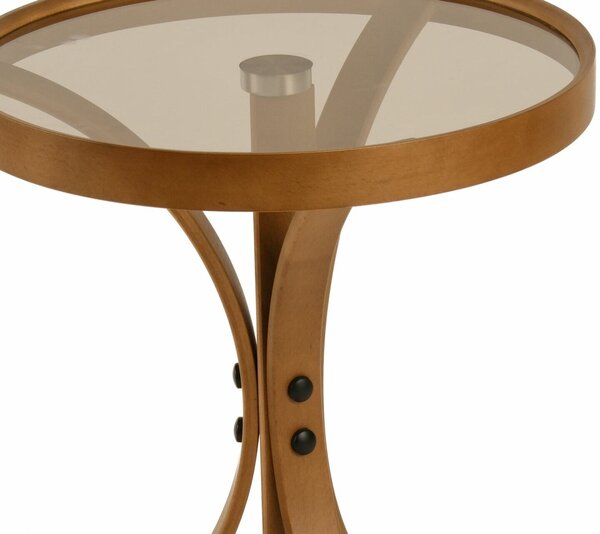 Hanah Home Nesting Table (2 Pieces) Walnut Lyon 2 - Walnut