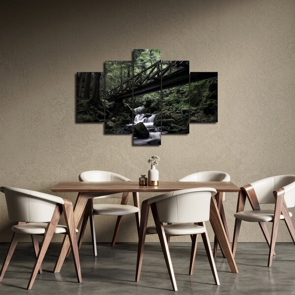 Fekete erdő képe (150x105 cm)