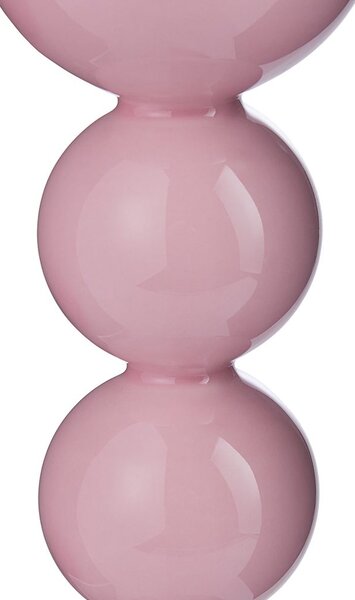 HOLY MOLY kerámia gyertyatartó 20 cm ,rózsaszín