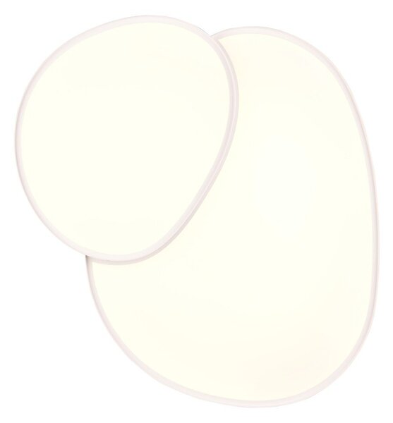 Fehér LED mennyezeti lámpa 63.5x77 cm Rise – Trio