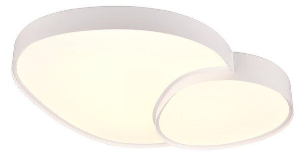 Fehér LED mennyezeti lámpa 63.5x77 cm Rise – Trio