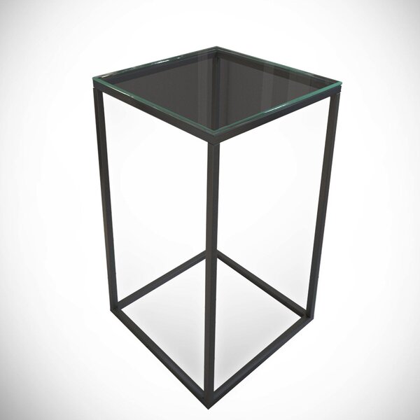 Hanah Home Side Table Anthracite Pure - Glass