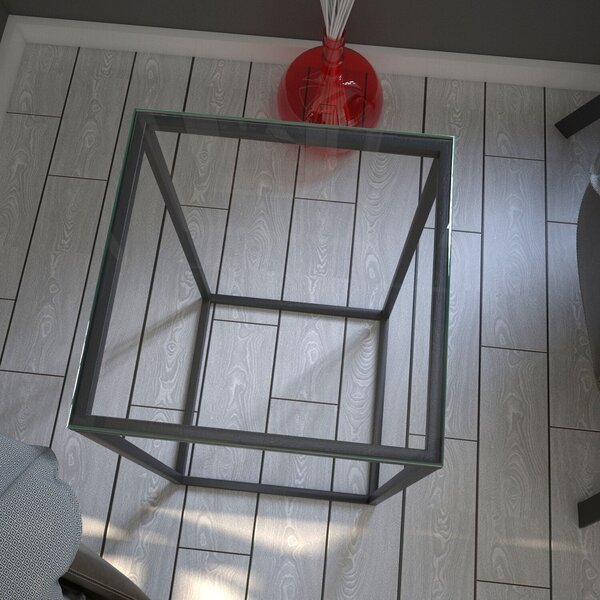 Hanah Home Side Table Anthracite Pure - Glass