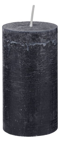 RUSTIC gyertya 13cm , fekete