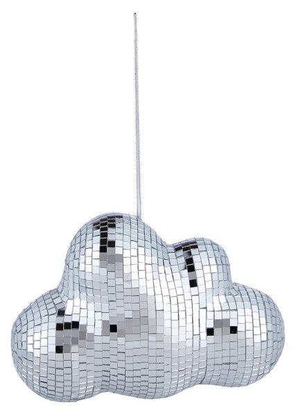 DISCO akasztható dekoráció, felhő 18 cm