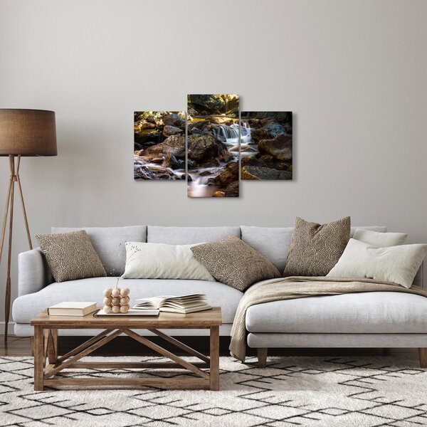 Köves patak képe (90x60 cm)