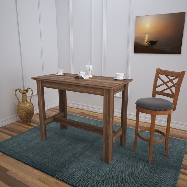 Hanah Home Dining Table Walnut Barra - Walnut