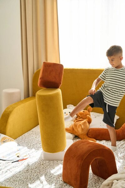 Atelier Del Sofa Funbed Double 115 gyermekágy - Mustársárga