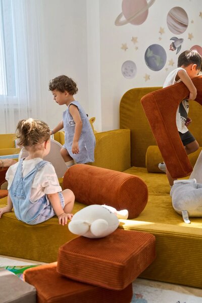 Atelier Del Sofa Funbed Double 115 gyermekágy - Mustársárga