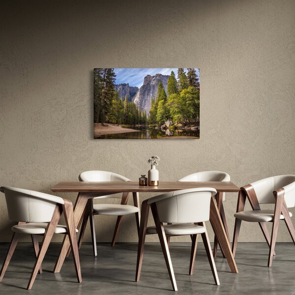 Kép - A Yosemite szikla alatt (90x60 cm)