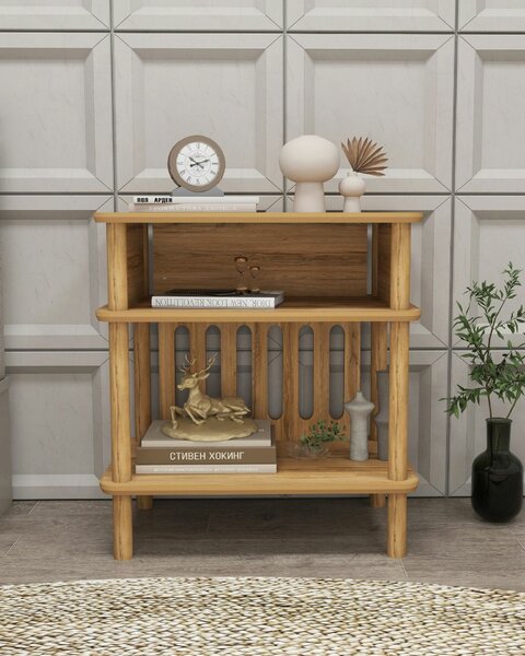 Hanah Home Side Table Oak Bella