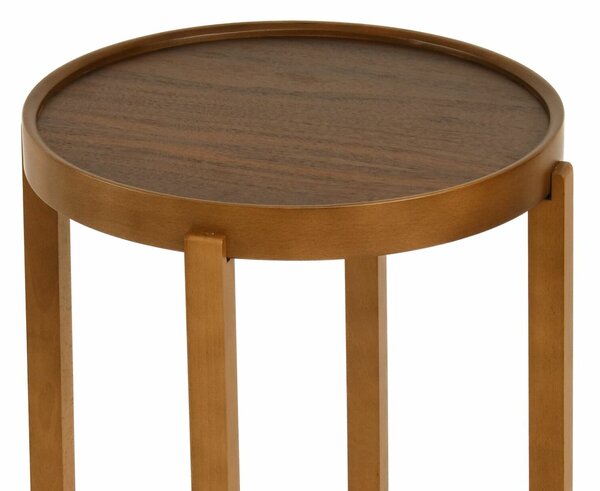 Hanah Home Fészekasztal (3 darab) Walnut Milas 3 - Walnut v2