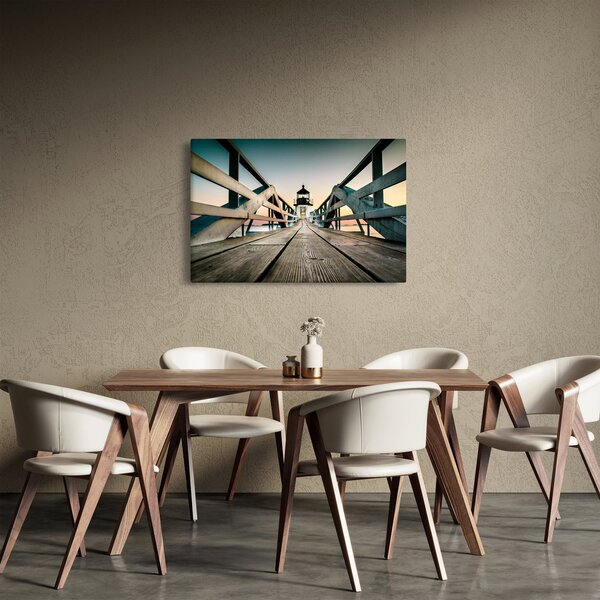 Kép - A mólón (90x60 cm)