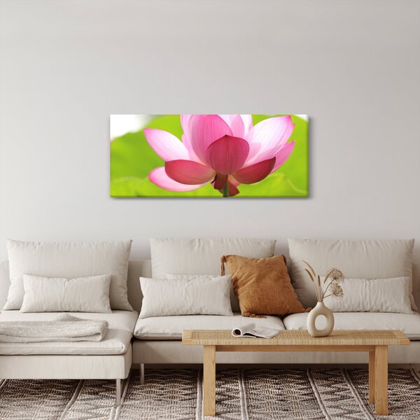 Lótuszvirág kép (120x50 cm)