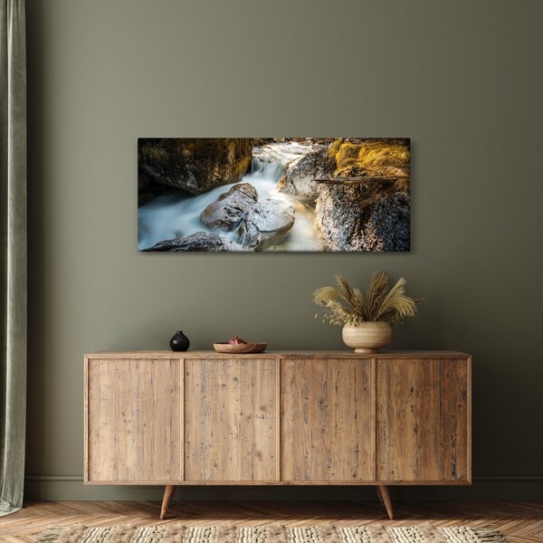 Kép - Erdei patak (120x50 cm)