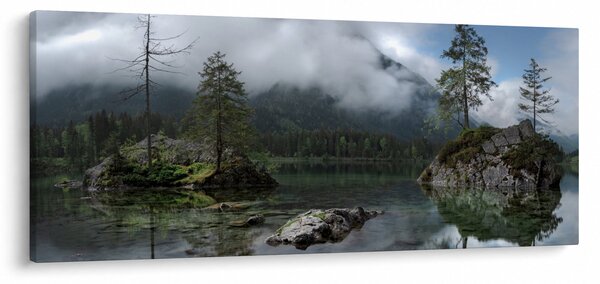 Fák a tóban képe (120x50 cm)